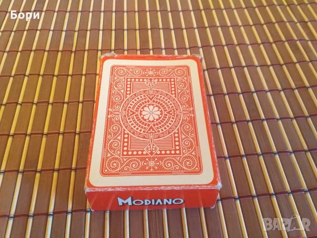 Италиански карти Modiano  Poker Disco, снимка 7 - Карти за игра - 28116081