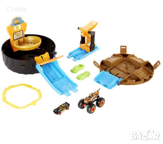 Hot Wheels Monster Truck Super Wheel - Mattel Хот Уилс, снимка 6 - Други - 43092339