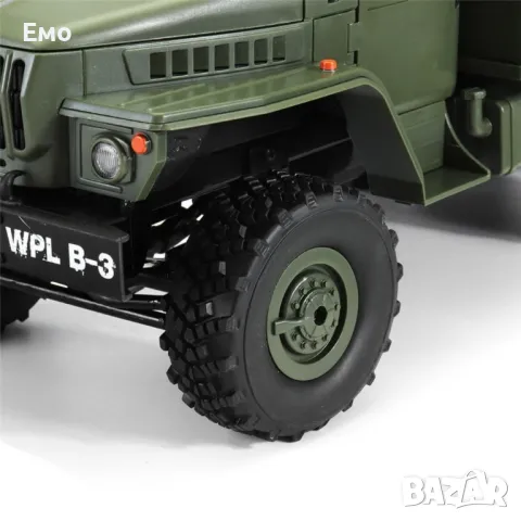 Руски военен камион модел NaughtyDragon с дистанционно - TOYCAR8 FS-3551 - 6X6, снимка 12 - Електрически играчки - 48139622