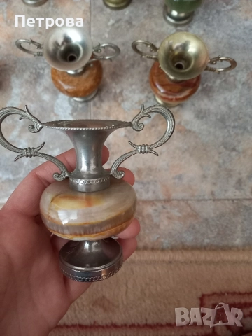 Десет броя фигури от оникс, снимка 11 - Статуетки - 52003989