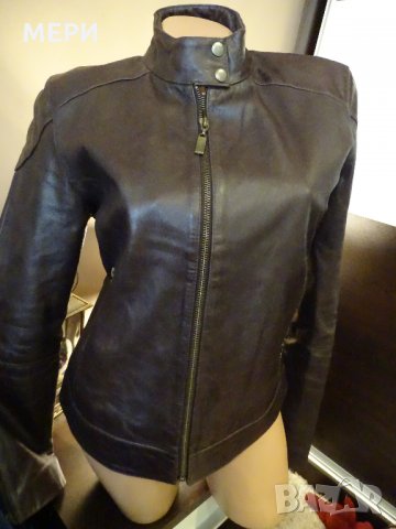 100% ЕСТЕСТВЕНО ДАМСКО КОЖЕНО ЯКЕ MAX, снимка 4 - Якета - 31973125