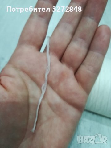 Еластичен бял конец, снимка 3 - Други - 43953475