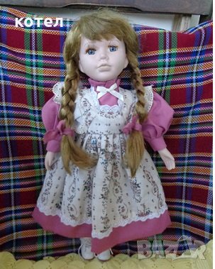 Продавам колекционерска керамична кукла- Инга , снимка 1