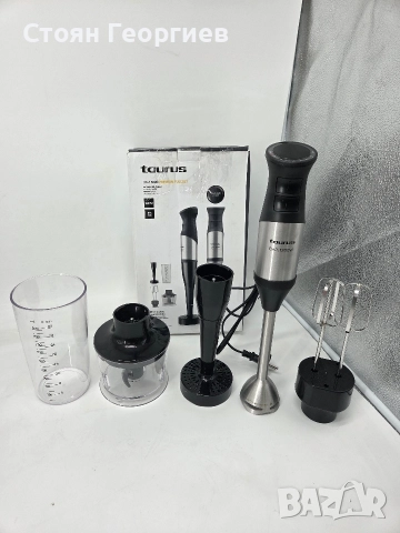 Чисто нов пасатор чопър миксер+приставка картофено пюре TAURUS 1200w, снимка 2 - Чопъри и пасатори - 52642672
