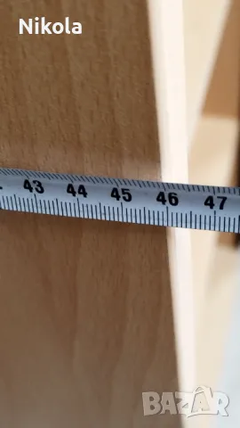 Трикрил гардероб с плъзгащи се врати 240 /46 /200 см офис шкаф за документи, снимка 9 - Гардероби - 49091606