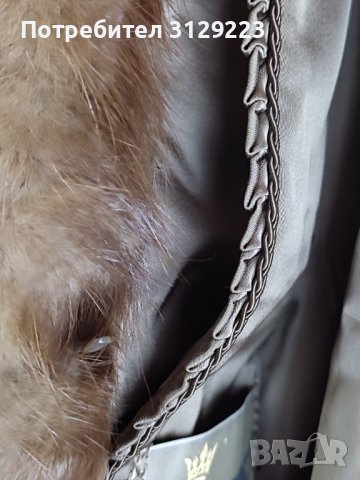 vintage fur coat XL, снимка 12 - Палта, манта - 38103134