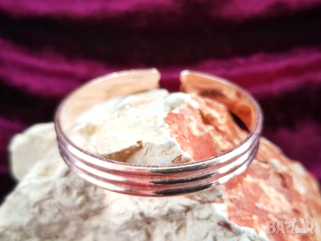 Медна терапевтична гривна 6, снимка 2 - Гривни - 53515565