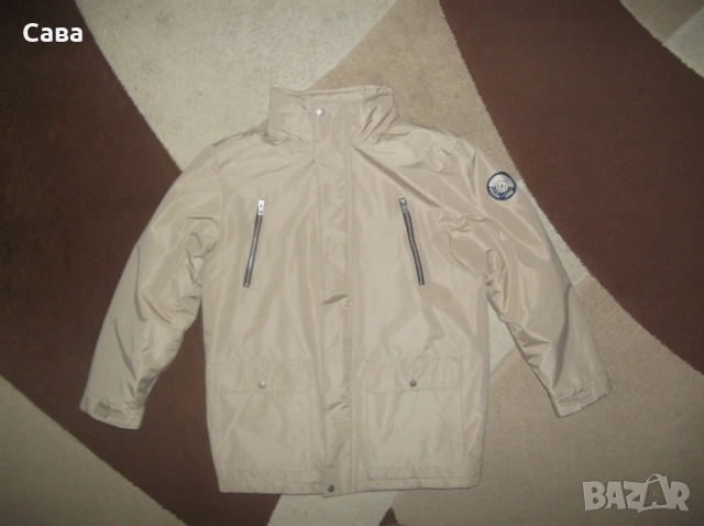 Зимни якета ATLAS  мъжки,М  /тъмносиньо,бежово/, снимка 5 - Якета - 44297554