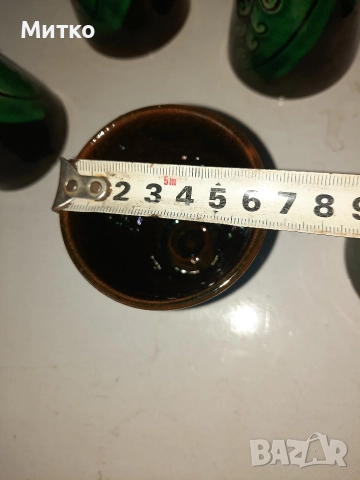 Ретро битов керамичен сервиз за вино, снимка 11 - Сервизи - 52860743