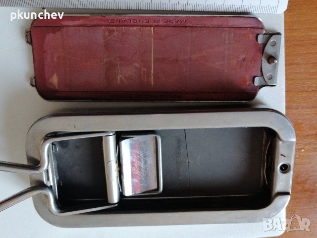 РЕТРО комплект точило за ножчета за бръснене Rolls Razor Set , снимка 12 - Антикварни и старинни предмети - 43549523