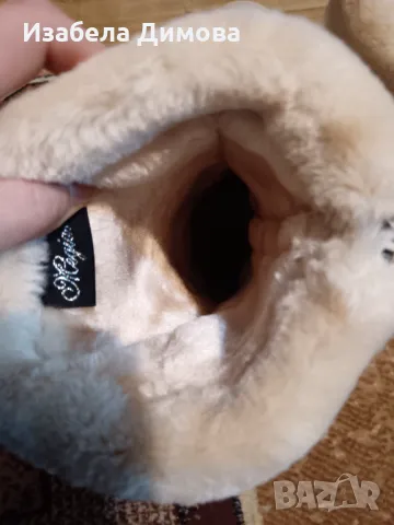 Дамски бежови ботуши, снимка 5 - Дамски ботуши - 48068989