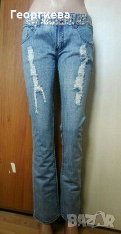 Страхотен модел маркови дънки - Be you👖🌹28 р-р(М)👖🌹арт.062, снимка 2 - Дънки - 28979645