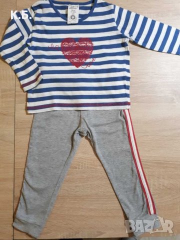 Памучни комплекти р-р 86/92, снимка 4 - Комплекти за бебе - 39306078