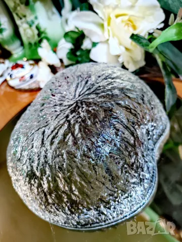 Голяма купа/фруктиера от пресовано стъкло.Германия, снимка 2 - Чинии - 48827412