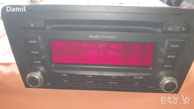 Cd Radio Player Audi_A3 Concert mp3 Blaupunkt, снимка 9 - Аудиосистеми - 37528297