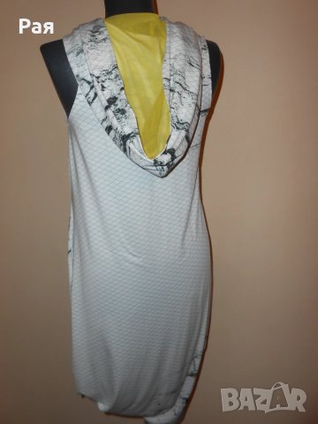 Разчупена рокля на Junona балон с качулка, снимка 5 - Рокли - 50755843