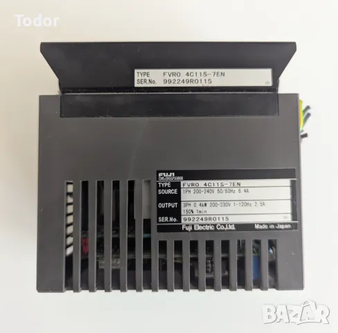 Честотен инвертор FUJI ELECTRIC FVR-C11 (FVR0.4C11S-7EN), снимка 4 - Други машини и части - 49358749