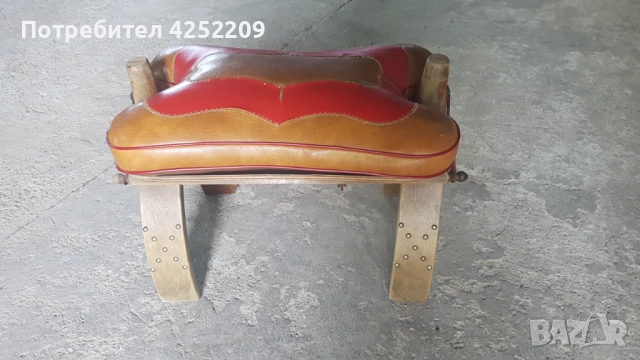 табуретка за крака + стол, снимка 2 - Дивани и мека мебел - 52042694