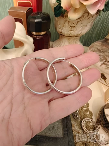 Масивен сребърен лот обеци сбх и пръстен на fossil, снимка 2 - Бижутерийни комплекти - 51422042