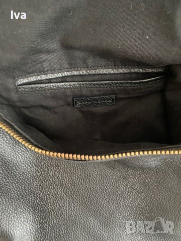Дамска чанта естествена кожа черна , снимка 5 - Чанти - 40674616
