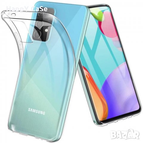 Samsung Galaxy A72 A32 A12 A02s 4G 5G / Плътен прозрачен силиконов кейс калъф гръб, снимка 6 - Калъфи, кейсове - 32066489