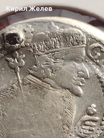 Сребърна монета 1/4 талер 1624г. Георг Вилхелм Кьониксберг Източна Прусия 14959, снимка 5 - Нумизматика и бонистика - 43001017