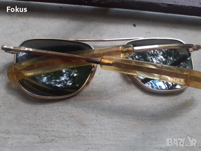 Американски пилотски очила American Optical 12K GF, снимка 4 - Антикварни и старинни предмети - 53276984
