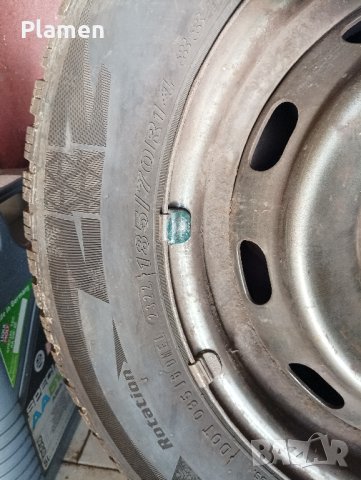 Зимни гуми Nexen 185/70R14 88T DOT 2322 на железни джанти за Subaru, снимка 3 - Гуми и джанти - 44001175
