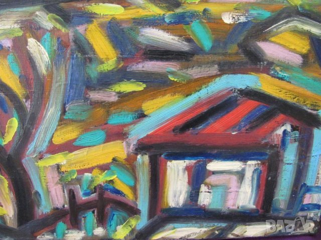 Картина Масло Платно стил Генко Генков, снимка 5 - Картини - 43224488