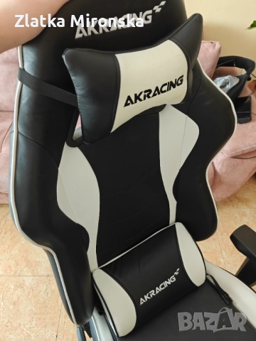 Геймърски стол AKRACING, снимка 13 - Столове - 52745724