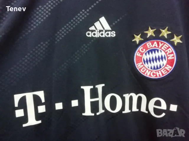 Bayern Munich Adidas оригинална тениска фланелка XL Байерн Мюнхен 2008/2009 , снимка 3 - Тениски - 47715221