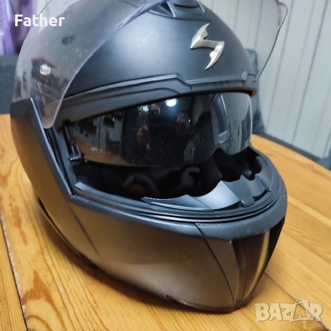 Модуларна каска Skorpion 910 Air размер L, снимка 5 - Аксесоари и консумативи - 43263671