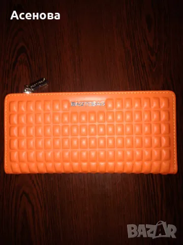Оранжев дамски портфейл BAG TO BAG