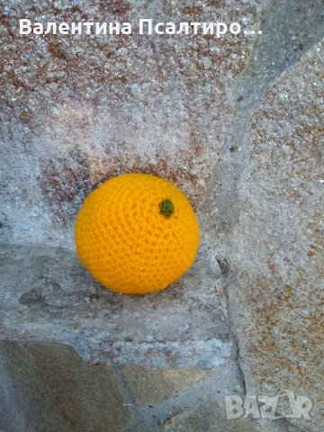 Портокал амигуруми , снимка 1