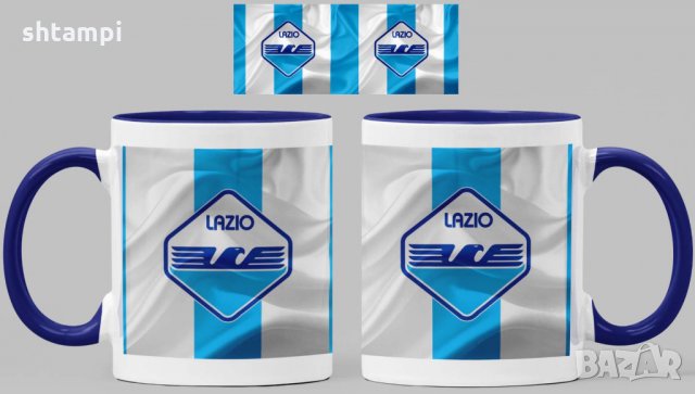 Чаша Лацио Lazio Керамична, снимка 6 - Фен артикули - 34820041