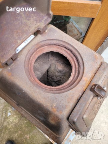 Прекрасна чугунена немска печка дин, снимка 6 - Антикварни и старинни предмети - 43513622