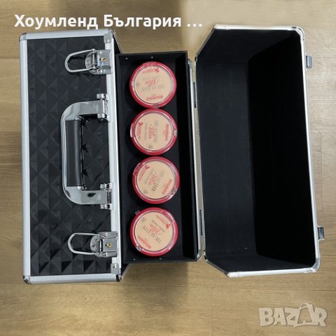 Чанта за гримове практичен козметичен куфар, снимка 4 - Куфари - 43001787