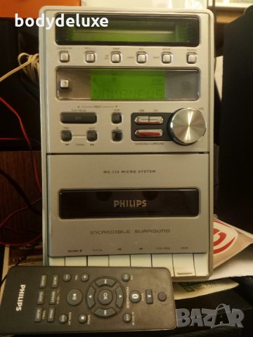 Philips MC-120/25 уредба без колони, снимка 4 - Аудиосистеми - 24308432