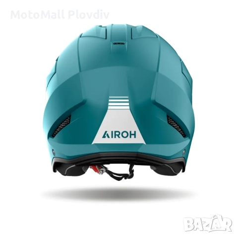 Каска Airoh Kombakt Color Petrol Green Matt, снимка 4 - Аксесоари и консумативи - 51784192
