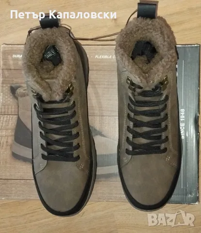 Зимни мъжки обувки ботуши WEATHERPROOF номер 44 
Налични номера 43 44 45 46  Ограничителни бройки, снимка 14 - Мъжки ботуши - 48563967