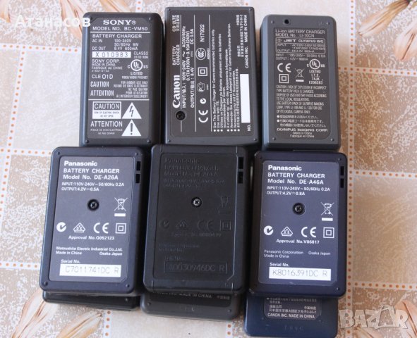 Зарядно Canon, Lumix, Nikon, Sony, Konica Minolta, снимка 3 - Батерии, зарядни - 40374031