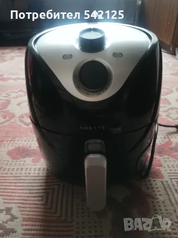 Уред за готвене с горещ въздух и аксесоариSokany, снимка 1