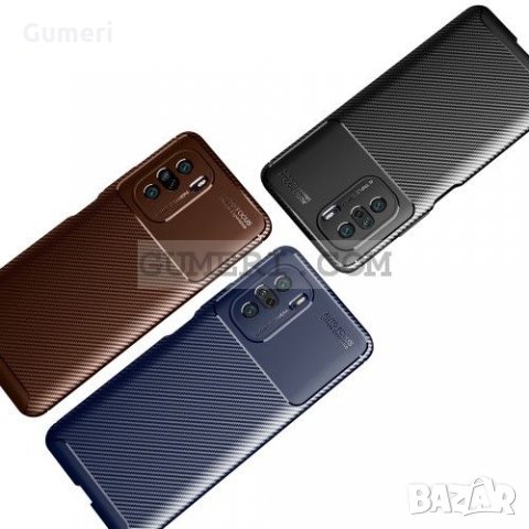 Xiaomi Mi 11i Противоударен Силиконов Гръб -Карбон