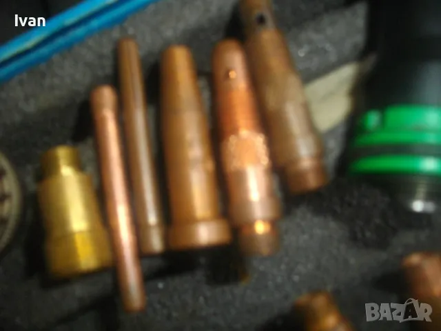 НЕМСКИ MESER КОМПЛЕКТ КОНТАКТНИ ДЮЗИ И ВОДЕЩИ РОЛКИ ЗА ТЕЛЕПОДАВАЩ АПАРАТ MESER , снимка 16 - Други инструменти - 49327652