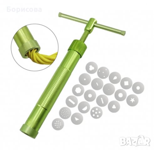 Екструдер за глина, шприц за моделиране и оформяне