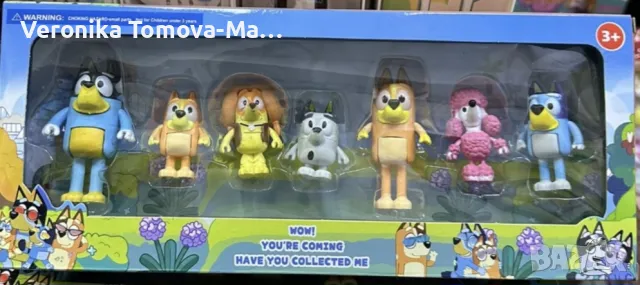 Bluey Bingo фигурки , снимка 1