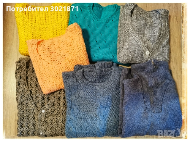 Плетени блузи и жилетки 