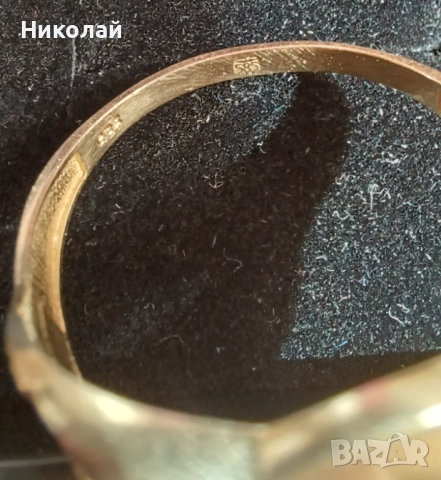 Златен пръстен 3.55 гр. 14 карата, снимка 3 - Пръстени - 51512263
