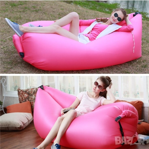 Самонадуващо се легло подходящо за планина и море