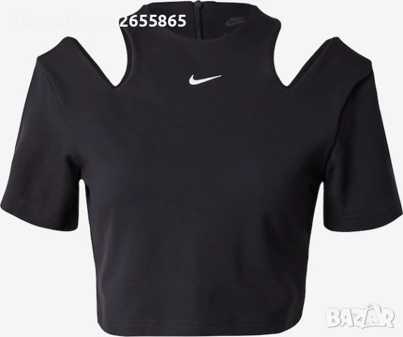 Кроп топ Nike, снимка 2 - Корсети, бюстиета, топове - 50706496